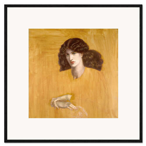 Impresión de arte enmarcada La Donna Della Finestra (The Lady of Pity)