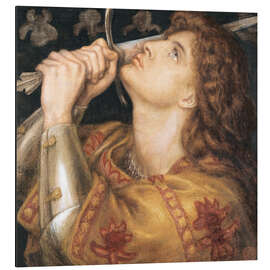 Magnettafel Ritter mit Schwert