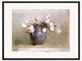 Gerahmter Kunstdruck Rosen