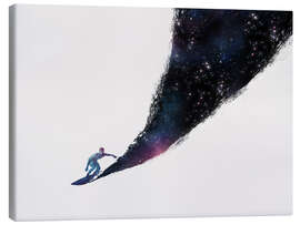Canvas print  Surfen over het universum - Robert Farkas