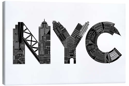 Canvas print NYC