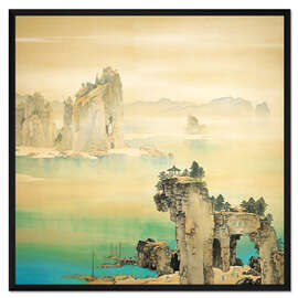 Gerahmter Kunstdruck Gutes Omen 1