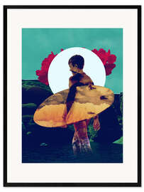 Framed art print Stay on the outside