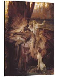 Magnettafel Trauer um Icarus