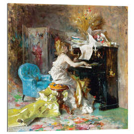 Gallery print Woman At a Piano