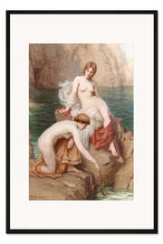 Gerahmter Kunstdruck Das Meer im Sommer