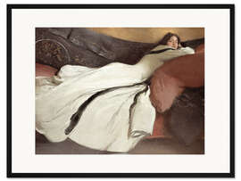 Gerahmter Kunstdruck Ruhe