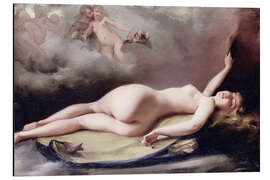 Magnettafel Liegender Akt