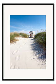 Gerahmter Kunstdruck Ein himmlischer Dünentag