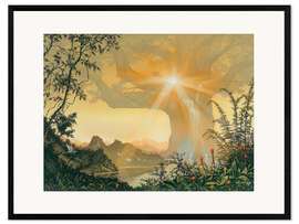 Impresión de arte enmarcada Tree of life