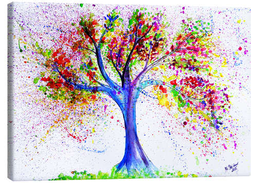 Canvas print Tree of life and energy