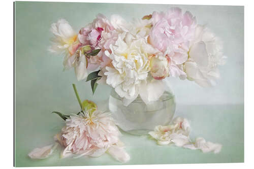 Galleriprint still life with peonies