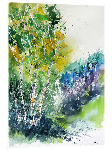 Gallery print Birches grove