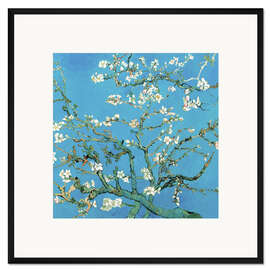 Gerahmter Kunstdruck Mandelblüte, 1890