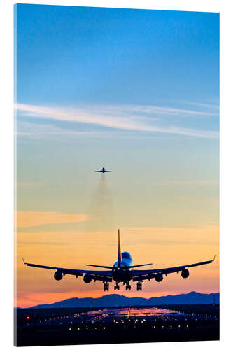 Obraz na szkle akrylowym Aeroplane landing, Canada