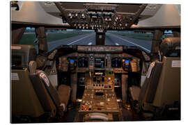 Gallery Print Simulator einer Boeing 747