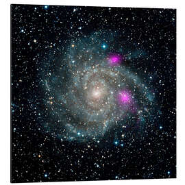 Magnettafel Spiralgalaxie IC 342