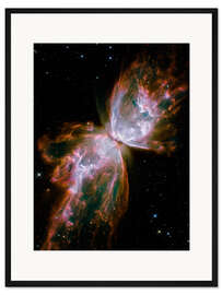 Gerahmter Kunstdruck Schmetterlingsnebel - NASA