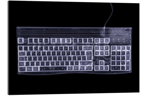 Galleriprint Computer keyboard, simulated X-ray