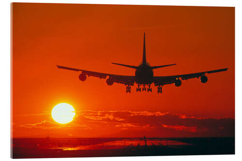 Acrylic print Boeing 747