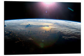 Magnettafel Pazifik aus dem All