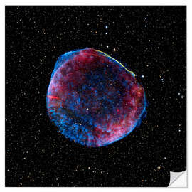 Muursticker Supernova remnant