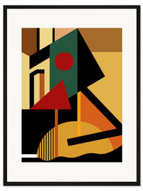 Gerahmter Kunstdruck Der Geometrist