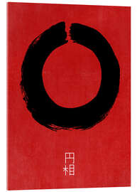 Acrylic print  Enso in Japan - THE USUAL DESIGNERS