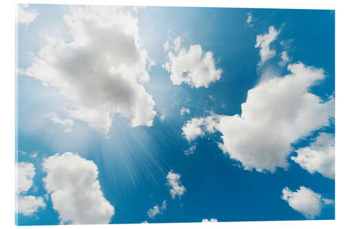 Akrylglastavla Cloudy sky