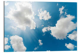 Magnettafel Wolken am Himmel