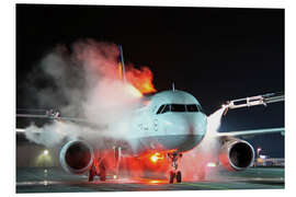 Foam board print De-icing of an Airbus A320