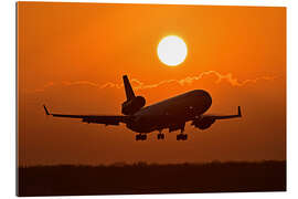 Gallery print Landing a Boeing MD11