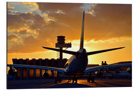 Magnettafel Airbus am Frankfurter Flughafen