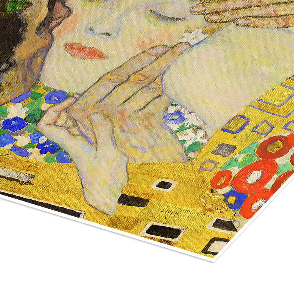 The Kiss (detail) IV print by Gustav Klimt | Posterlounge The Kiss (detail) IV print by Gustav Klimt | Posterlounge