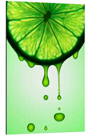 Magnettafel Saftige Zitrone