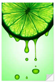 Wall sticker juicy lemon
