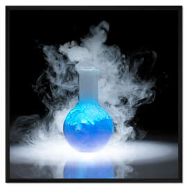 Gerahmter Kunstdruck Trockeneis