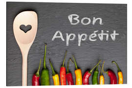 Magnettafel Bon Appetit