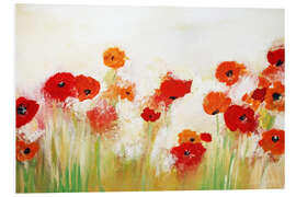 Foam board print Funny Poppy