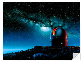 Wall sticker Mauna Kea Telescope Dome