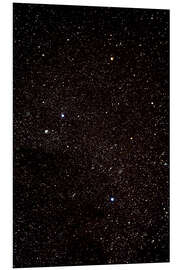 Foam board print Crux constellation