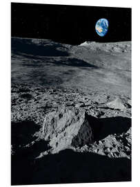 PVC print Earth from the moon