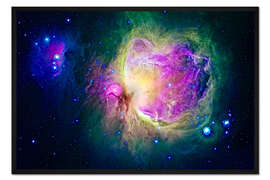 Gerahmter Kunstdruck Orionnebel