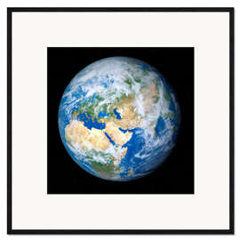 Framed art print Earth from space