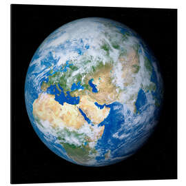 Magnettafel Erde aus dem Weltall