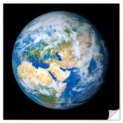 Wall sticker Earth from space