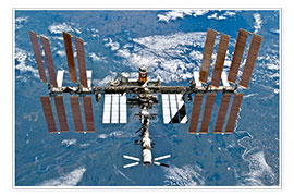 Póster  Estación internacional espacial - NASA
