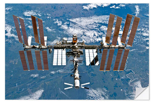 Vinilo para la pared Estación internacional espacial