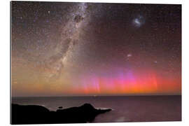 Gallery Print Aurora australis und Milchstraße