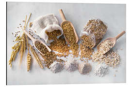 Magnettafel Getreide und Mehl